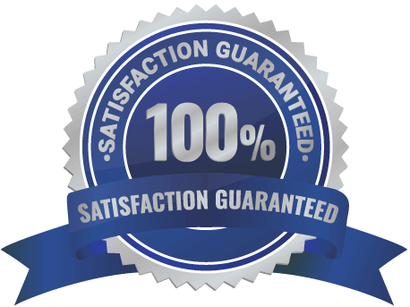 100% Satisfaction Guaranteed